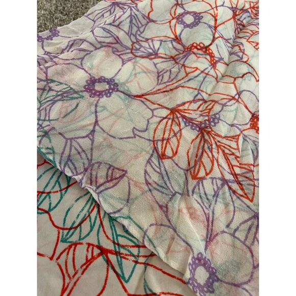 Maeve by Anthropologie Floral Rank Top size Small - Picture 3 of 5
